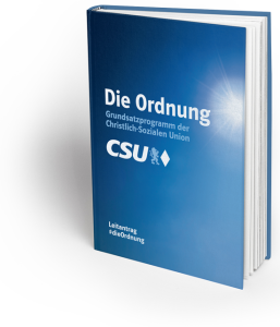 Grundsatzprogramm CSU